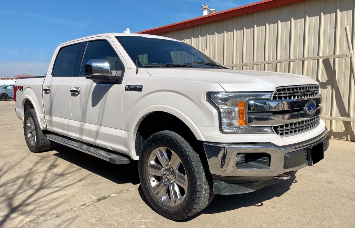FORD F150 SUPER 2018 with VIN 1FTEW1E5XJKF71998 - Photo from auction