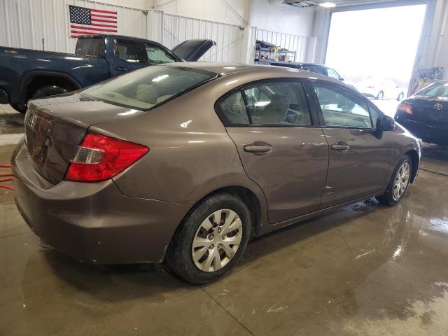 Photo 3 from auction – 2012 HONDA CIVIC LX with VIN 19XFB2F55CE027404