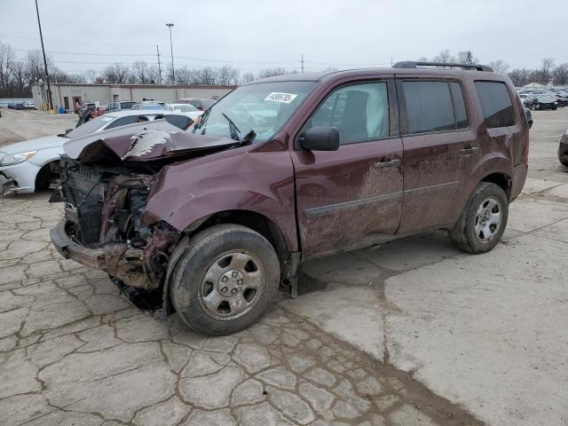 HONDA PILOT LX 2013 с VIN 5FNYF4H29DB085927 - Снимка от търг