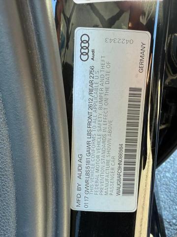 Photo 10 from auction – 2017 AUDI A6 PREMIUM with VIN WAUG8AFC9HN086984