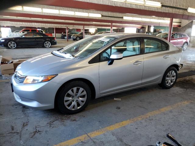 HONDA CIVIC LX 2012 with VIN 19XFB2F5XCE105563 - Photo from auction