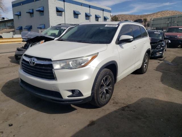 TOYOTA HIGHLANDER 2016 with VIN 5TDKKRFH4GS177761 - Photo from auction