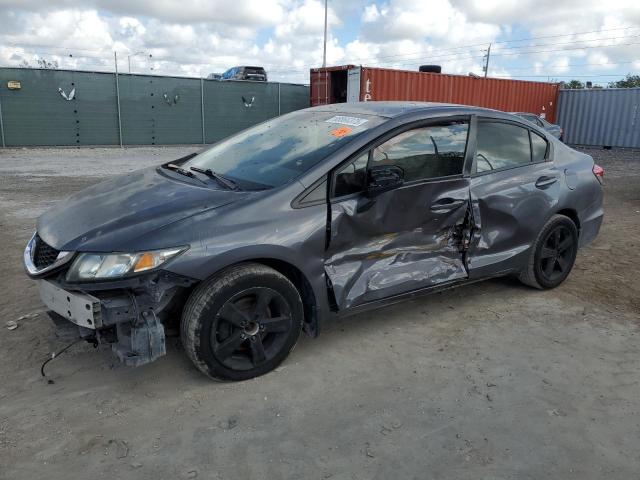 HONDA CIVIC LX 2015 with VIN 2HGFB2F57FH555214 - Photo from auction