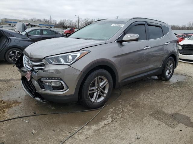 HYUNDAI SANTA FE S 2018 with VIN 5NMZU3LB0JH102166 - Photo from auction