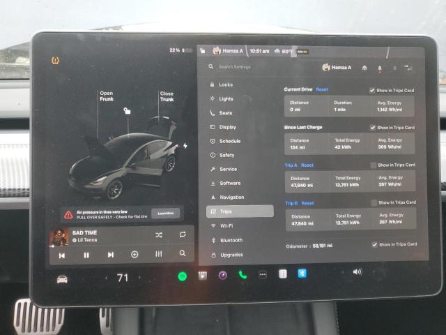 Photo 9 from auction – 2021 TESLA MODEL 3 with VIN 5YJ3E1EB0MF855240