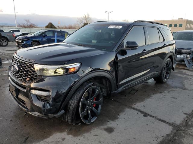 FORD EXPLORER S 2023 with VIN 1FM5K8GC6PGB39383 - Photo from auction