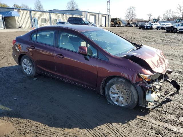 Photo 4 from auction – 2012 HONDA CIVIC LX with VIN 19XFB2F54CE365571