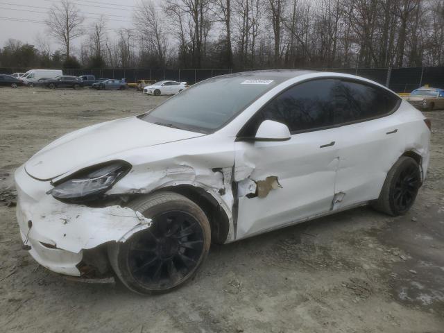 TESLA MODEL Y 2022 with VIN 7SAYGAEE6NF384404 - Photo from auction