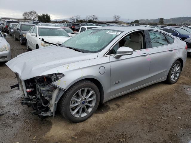 FORD FUSION TIT 2018 with VIN 3FA6P0SU6JR110497 - Photo from auction