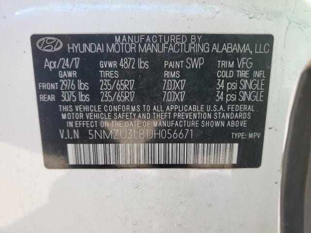 Photo 14 from auction – 2018 HYUNDAI SANTA FE S with VIN 5NMZU3LB1JH056671
