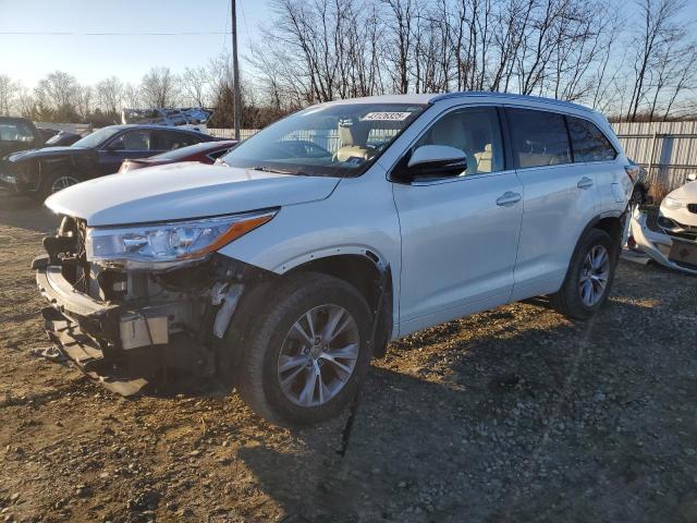 TOYOTA HIGHLANDER 2015 with VIN 5TDJKRFH5FS164625 - Photo from auction