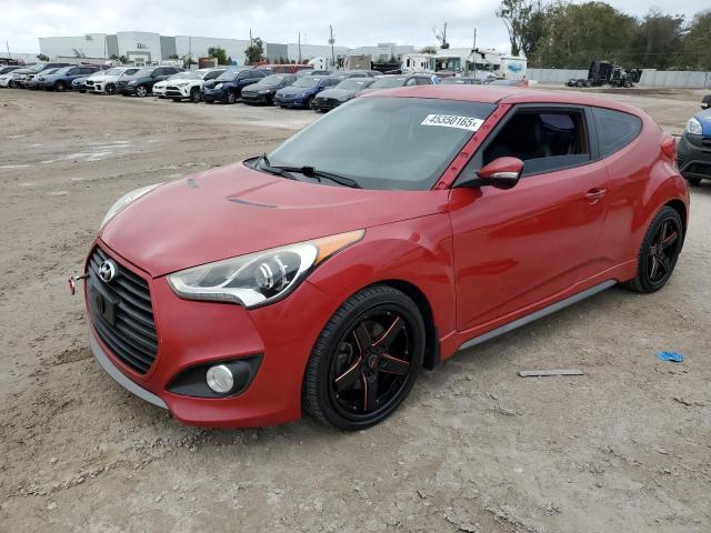 HYUNDAI VELOSTER T 2015 with VIN KMHTC6AE0FU222469 - Photo from auction
