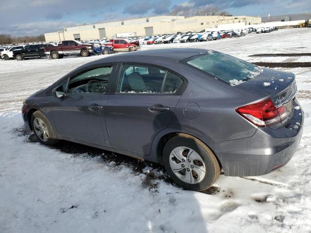 Photo 2 from auction – 2014 HONDA CIVIC LX with VIN 2HGFB2F51EH502507