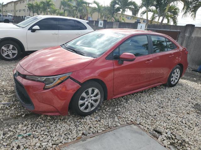 TOYOTA COROLLA LE 2021 with VIN 5YFEPMAE0MP256959 - Photo from auction
