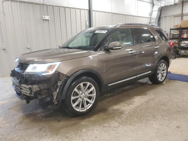 FORD EXPLORER L 2016 with VIN 1FM5K8F80GGA13601 - Photo from auction
