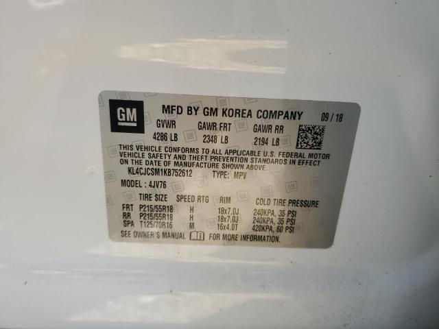 Photo 14 from auction – 2019 BUICK ENCORE ESS with VIN KL4CJCSM1KB752612