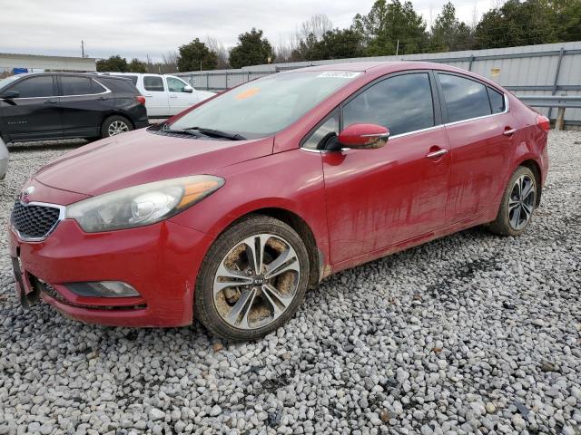 KIA FORTE EX 2014 with VIN KNAFX4A83E5082993 - Photo from auction