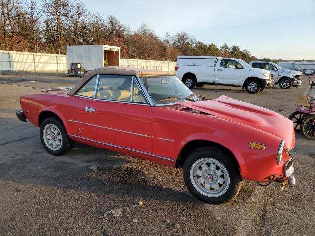 Photo 4 from auction – 1982 FIAT 124 SPIDER with VIN ZFAAS00B8C5001153