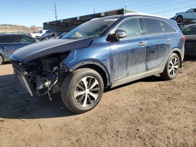 KIA SORENTO EX 2017 with VIN 5XYPHDA57HG322522 - Photo from auction