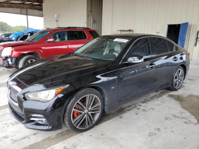 INFINITI Q50 BASE 2015 with VIN JN1BV7AR5FM408367 - Photo from auction