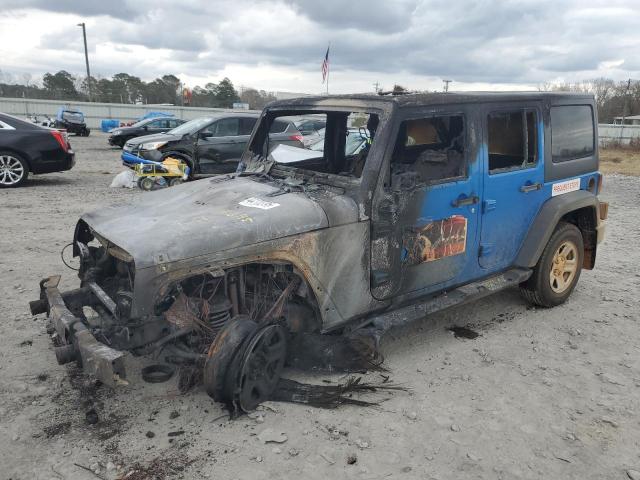 JEEP WRANGLER U 2015 with VIN 1C4BJWKG4FL669351 - Photo from auction