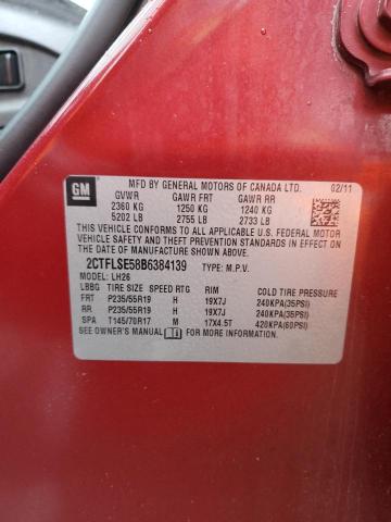Photo 14 from auction – 2011 GMC TERRAIN SL with VIN 2CTFLSE58B6384139
