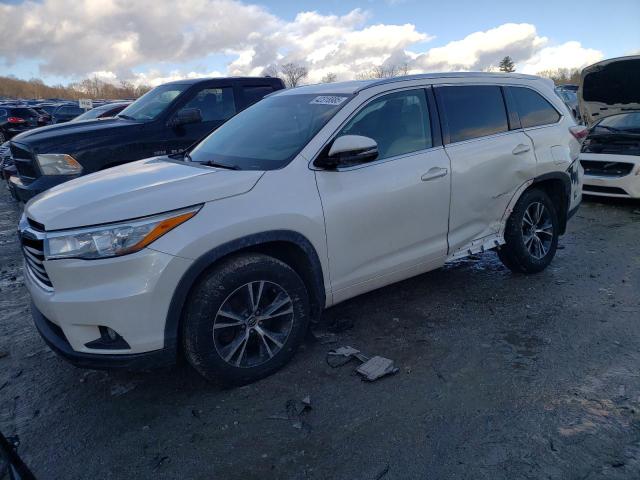 TOYOTA HIGHLANDER 2016 with VIN 5TDJKRFH3GS247939 - Photo from auction