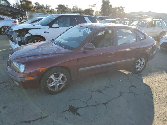 HYUNDAI ELANTRA GL 2002 with VIN KMHDN55D22U037795 - Photo from auction