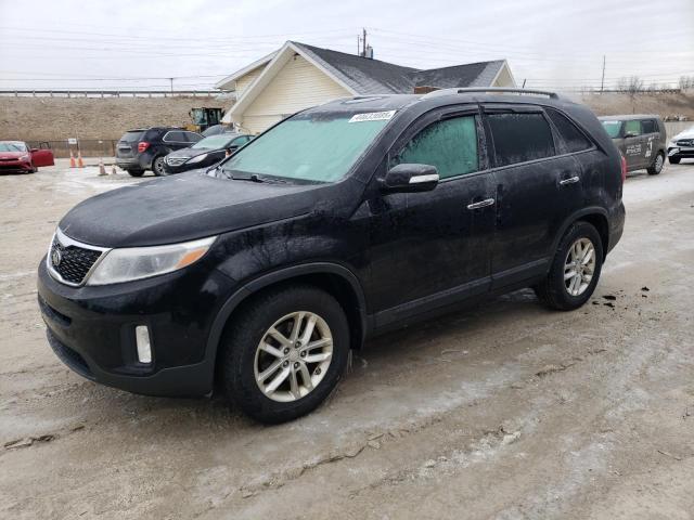 KIA SORENTO LX 2014 with VIN 5XYKT3A69EG478911 - Photo from auction