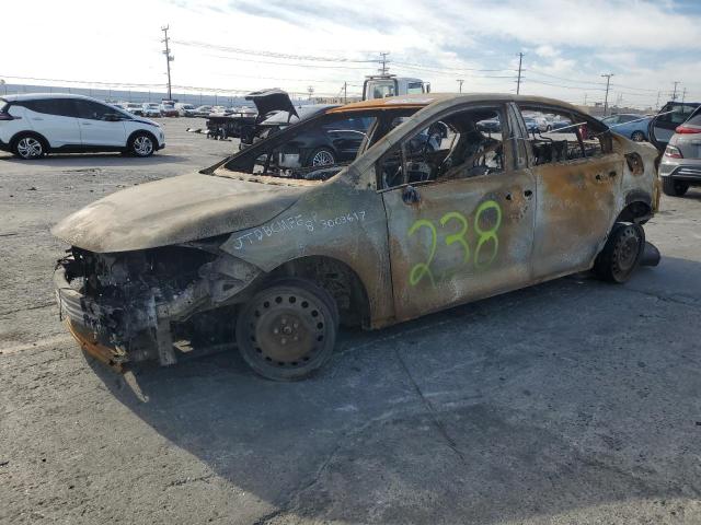 TOYOTA COROLLA LE 2023 with VIN JTDBCMFE8P3003697 - Photo from auction
