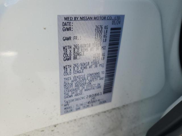 Photo 14 from auction – 2024 NISSAN PATHFINDER with VIN 5N1DR3BD2RC280861