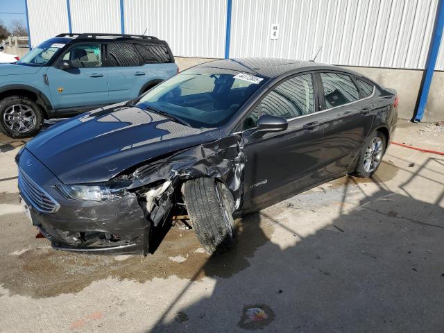 FORD FUSION SE 2017 with VIN 3FA6P0LU2HR344077 - Photo from auction