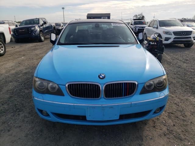 Photo 5 from auction – 2007 BMW 750 with VIN WBAHN83597DT74195