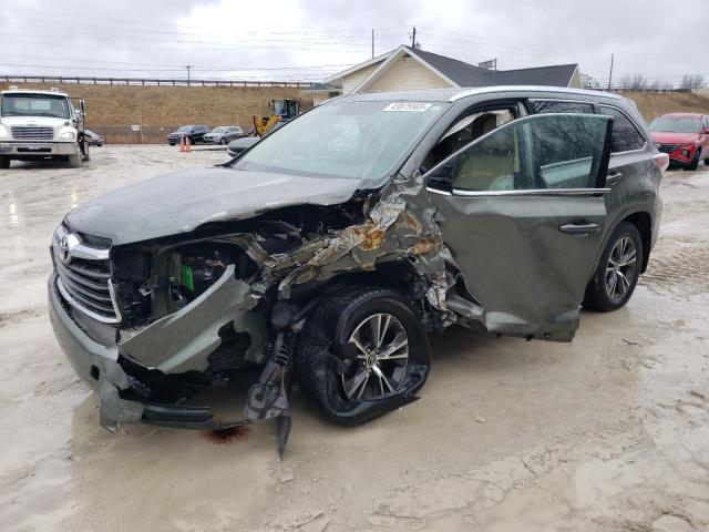 TOYOTA HIGHLANDER 2016 with VIN 5TDJKRFH0GS330180 - Photo from auction