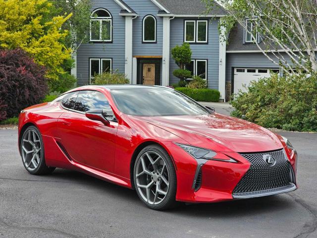 LEXUS LC 500 2018 with VIN JTHHP5AY6JA004371 - Photo from auction