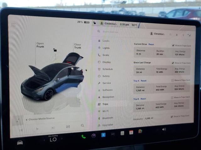 Photo 9 from auction – 2025 TESLA MODEL Y with VIN 7SAYGDEF8SF254839