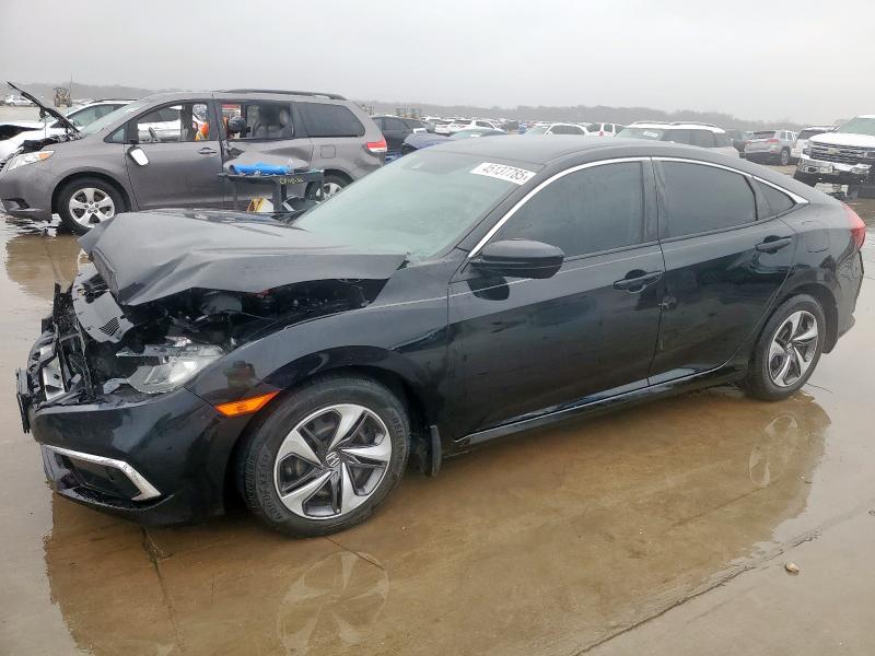 Photo 1 from auction – 2019 HONDA CIVIC LX with VIN 19XFC2F62KE036209