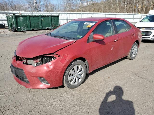 TOYOTA COROLLA L 2015 with VIN 2T1BURHE9FC352252 - Photo from auction