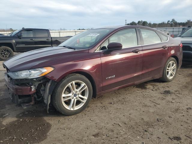 FORD FUSION SE 2018 with VIN 3FA6P0LU2JR160523 - Photo from auction