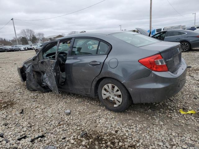 Photo 2 from auction – 2012 HONDA CIVIC LX with VIN 19XFB2E56CE056489