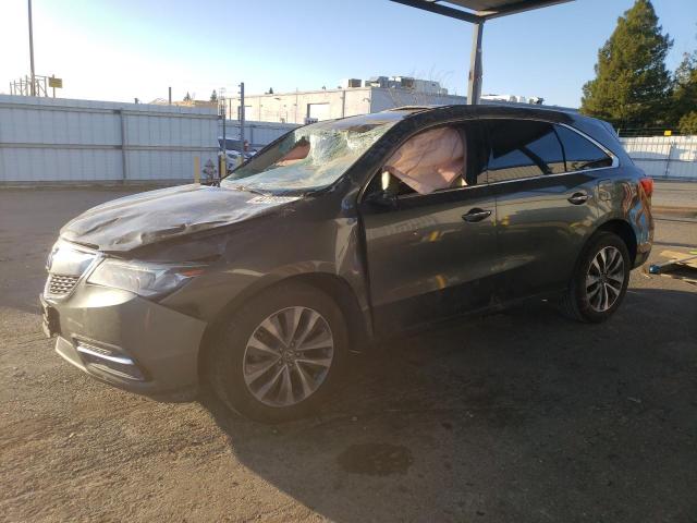 ACURA MDX TECHNO 2016 with VIN 5FRYD4H49GB012406 - Photo from auction