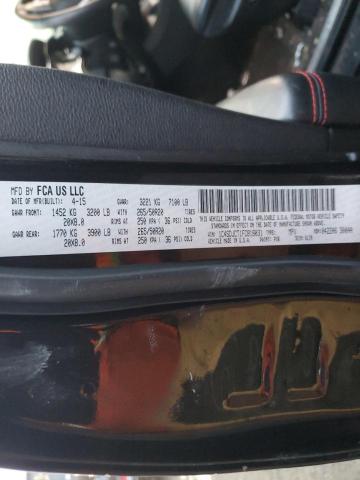 Photo 14 from auction – 2015 DODGE DURANGO R/ with VIN 1C4SDJCT1FC818031