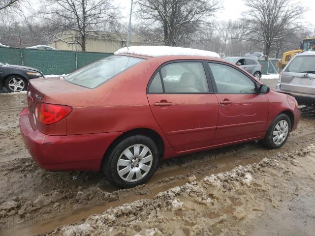 Photo 3 from auction – 2003 TOYOTA COROLLA CE with VIN 2T1BR32E73C006641