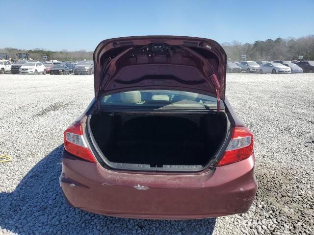 Снимка 6 от търг – 2012 HONDA CIVIC LX с VIN 19XFB2F57CE389587