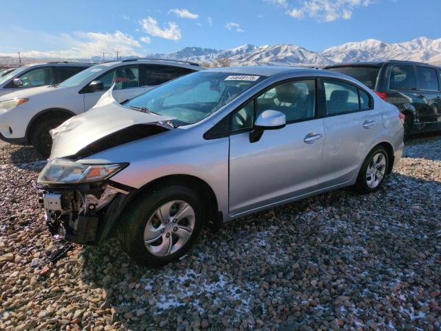HONDA CIVIC LX 2013 with VIN 19XFB2F51DE095555 - Photo from auction
