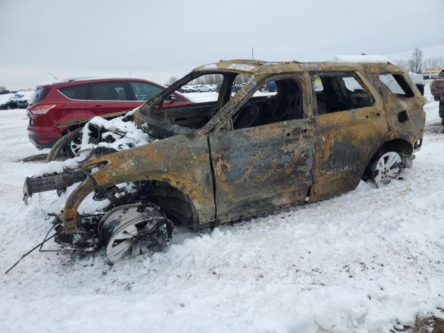 FORD EXPLORER X 2021 with VIN 1FMSK8DHXMGA14529 - Photo from auction