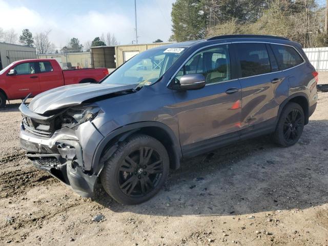 HONDA PILOT SE 2021 with VIN 5FNYF6H29MB061977 - Photo from auction