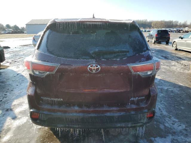 Photo 6 from auction – 2016 TOYOTA HIGHLANDER with VIN 5TDJKRFH3GS230462
