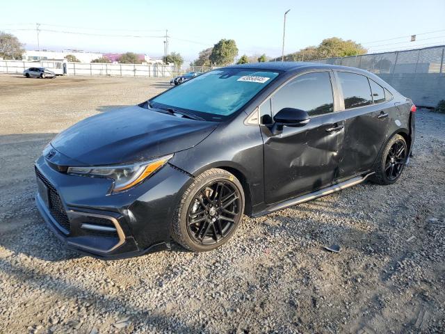 TOYOTA COROLLA SE 2021 with VIN 5YFS4MCE4MP074383 - Photo from auction
