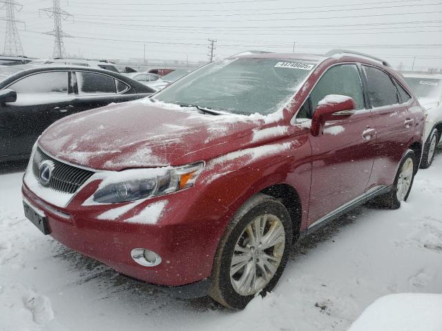 LEXUS RX 450H 2010 with VIN JTJBC1BA1A2023866 - Photo from auction